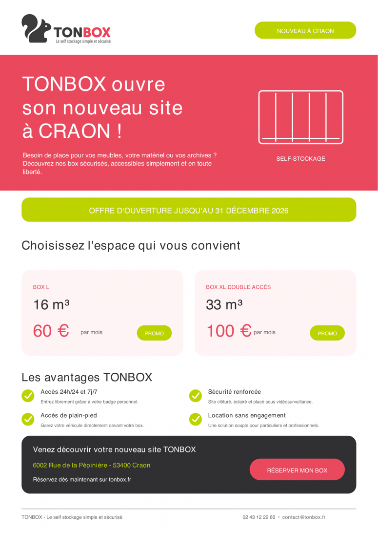 PROMO CRAON